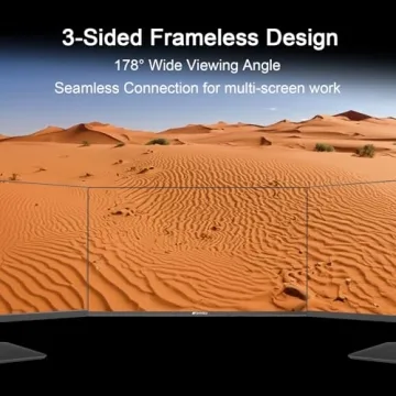 SANSUI 24" IPS 1080P Monitor - Built-in Speakers