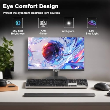 SANSUI 24" IPS 1080P Monitor - Built-in Speakers