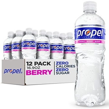 Propel Berry Zero Calorie Electrolyte Water - 12 Pack, 16.9 Fl Oz