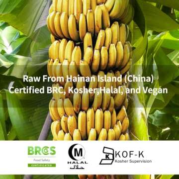 Banana Fruit Powder, 150g (5.3 oz), 100% Raw, Vegan, No Fillers, Non-GMO