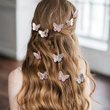 Cute Glitter Fairy Hair Clips for Girls from CUBACO