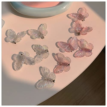 Cute Glitter Fairy Hair Clips for Girls from CUBACO