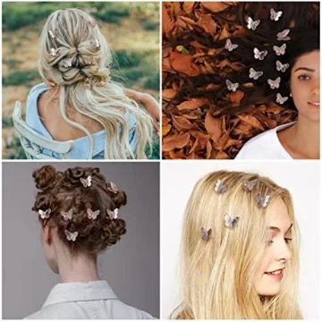 Cute Glitter Fairy Hair Clips for Girls from CUBACO