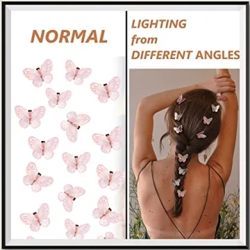 Cute Glitter Fairy Hair Clips for Girls from CUBACO