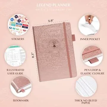 Legend Budget Planner– Deluxe Financial Planner Organizer & Budget Book Money Planner Account Book...