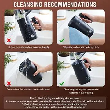 Befano Milk Frother 4 in 1 Automatic Steamer for Coffee