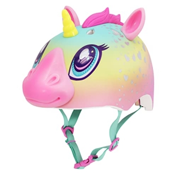 Raskullz Super Shimmer Corn Child Helmet - Fun & Safe for Kids 5+!