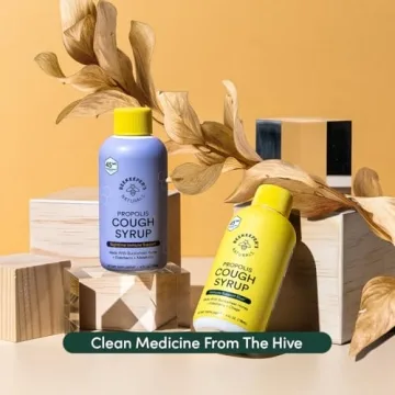 Natural Propolis Honey Cough Syrup for Immune Support