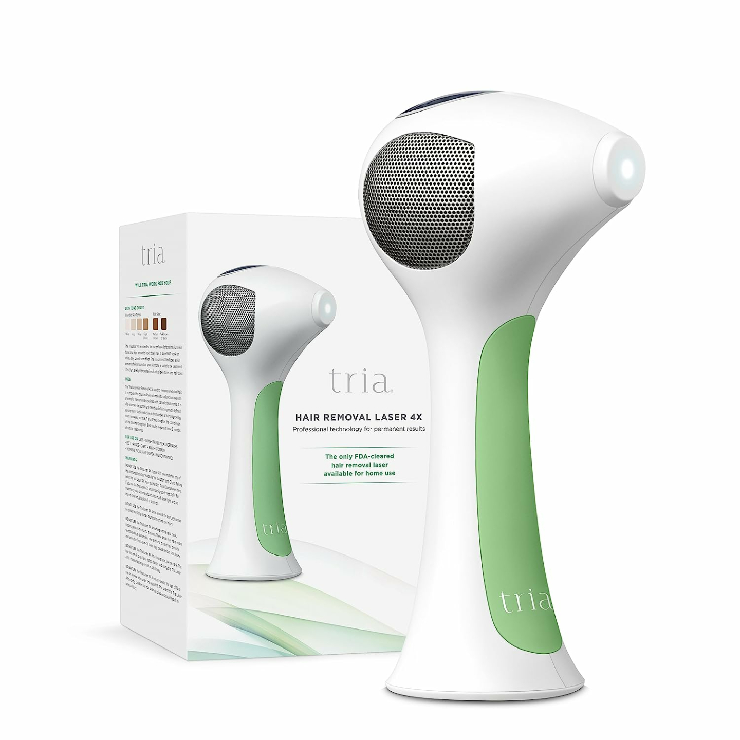 Tria Hair Removal Laser 4X for Safe At-Home Treatment