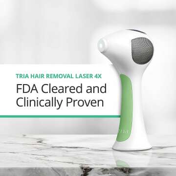 Tria Hair Removal Laser 4X for Safe At-Home Treatment
