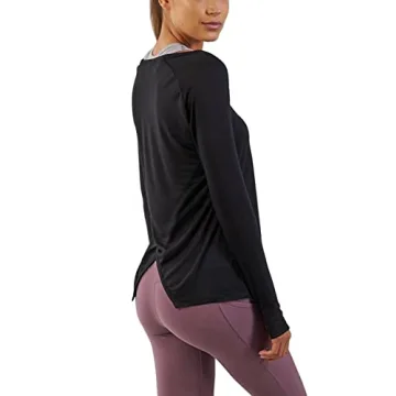 Bestisun Women's Long Sleeve Yoga Top for Active Lifestyle