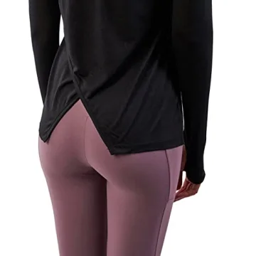 Bestisun Women's Long Sleeve Yoga Top for Active Lifestyle