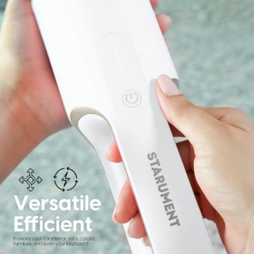 Powerful STARUMENT Handheld Vacuum Cleaner - Cordless & Compact