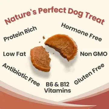 Farm To Pet - Dog Training Treats - Chicken Chips, Single Ingredient, Lean, All Natural, Healthy Dog Treats for Small, Medium, Large Breeds, & Puppies, Made in USA
