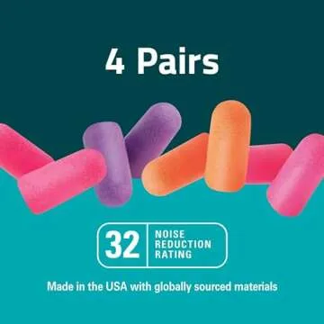 3M Disposable Earplugs for Concerts & Events - NRR 32 dB