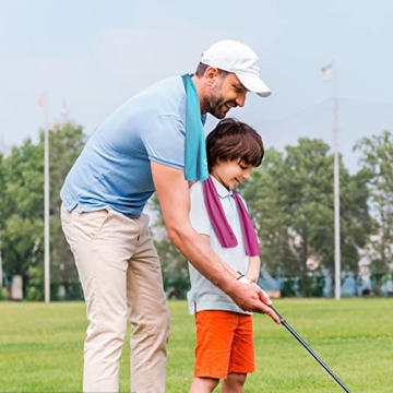 Sukeen 4 Pack Cooling Towels for Sports and Outdoor Activities