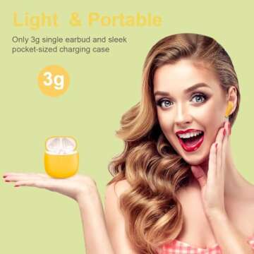 Bluetooth 5.4 Wireless Earbuds with 32H Playtime and IP7 Waterproof