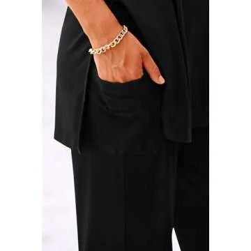 KIRUNDO Womens Oversized Matching Set for Casual Style