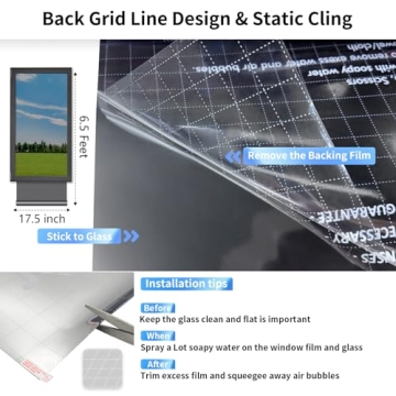 MAGIDEKOR Reflective Window Film for Privacy and Heat Control