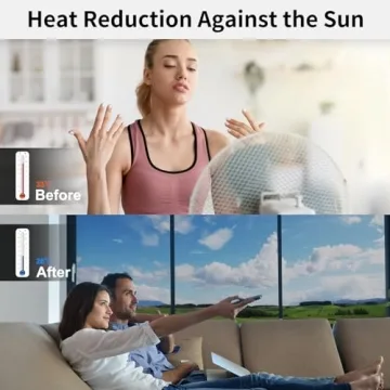 MAGIDEKOR Reflective Window Film for Privacy and Heat Control