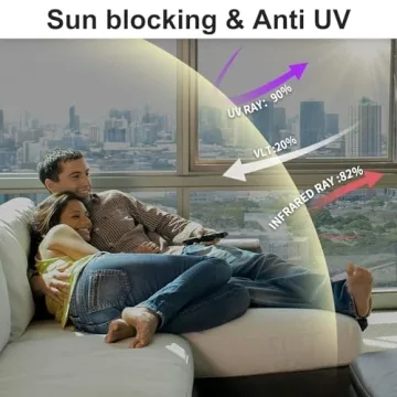 MAGIDEKOR Reflective Window Film for Privacy and Heat Control