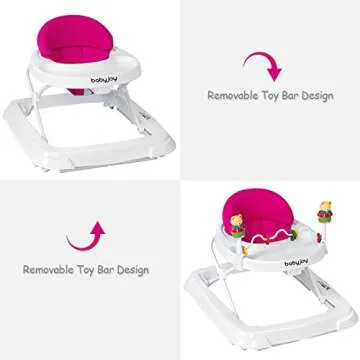 BABY JOY Activity Baby Walker with Adjustable Height