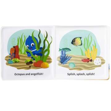 Baby Einstein - Splish! Splash! Bath! Bath Book - PI Kids