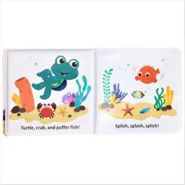 Baby Einstein - Splish! Splash! Bath! Bath Book - PI Kids