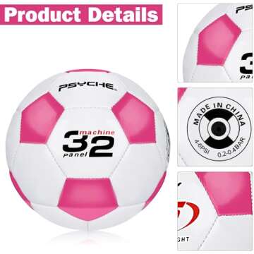 Wisdom Leaves Mini Soccer Ball for Kids/Toddlers,Small Soccer Balls Size 1.5,Baby Toy Balls for Indoor and Outdoor Play Games,Soft and Lightweight（160g）