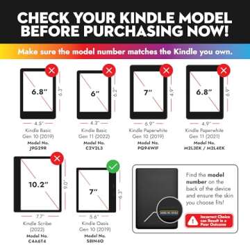 Tacky Design Solid Skin for Kindle Oasis Skin Decal, Minimalistic Skin for Kindle Stickers, Premium Vinyl 3M Full Wrap for Kindle Skin Covers for (Light Green, Kindle Oasis (10th Gen, 2019))