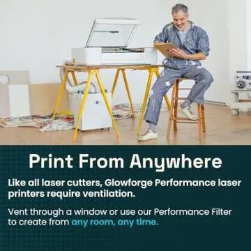 Glowforge Pro Laser Cutter & Engraver - Ultimate 45W Machine