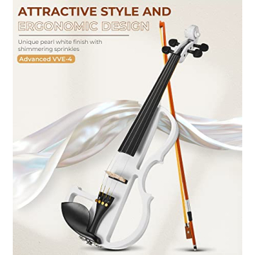Vangoa Electric Violin for Beginners | Silent & Stylish