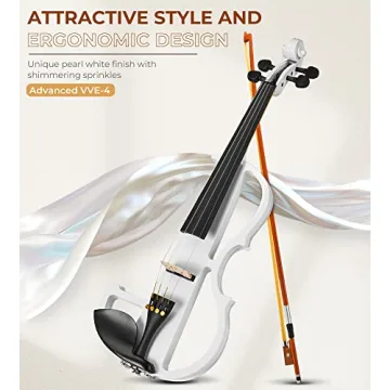 Vangoa Electric Violin for Beginners | Silent & Stylish