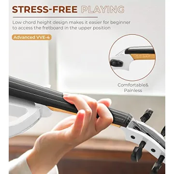 Vangoa Electric Violin for Beginners | Silent & Stylish