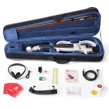 Vangoa Electric Violin for Beginners | Silent & Stylish