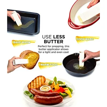 Lantsang Butter Stick Holder Easy Spreader Dishwasher Safe