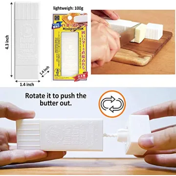 Lantsang Butter Stick Holder Easy Spreader Dishwasher Safe