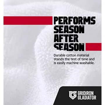 Gridiron Gladiator Cotton Football Towel for All Ages