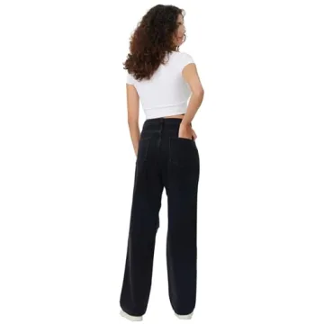 Genleck Loose Ripped Boyfriend Jeans for Women