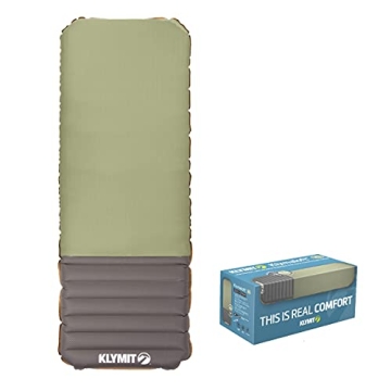 Klymit Klymaloft Lofted Inflatable Sleeping Pad: Perfect for Camping & Hiking