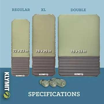 Klymit Klymaloft 5 Inch Thick Inflatable Sleep Pad
