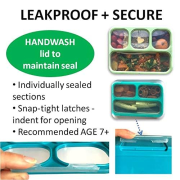 Kinsho Leakproof Bento Lunch Box Set Family Pack Eco-Friendly