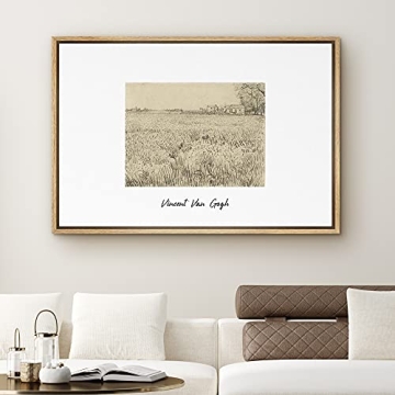 Stunning SIGNLEADER Framed Canvas Print Van Gogh Art