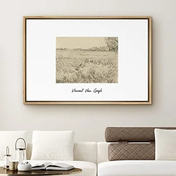 Stunning SIGNLEADER Framed Canvas Print Van Gogh Art