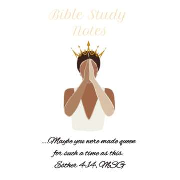 Esther Bible Study Notebook 100 Pages for Inspired Study