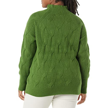 Women’s Cozy Winter Sweater - Soft Funnel Neck Knit Style