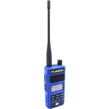 Rugged Radios R1 Two Way 5W Handheld Radio – Perfect for Adventures and Business
