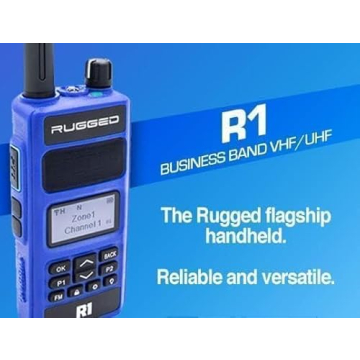Rugged Radios R1 - Ultimate 5W Two Way Handheld Radio