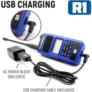 Rugged Radios R1 - Ultimate 5W Two Way Handheld Radio