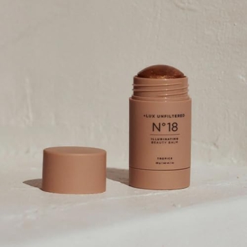 + Lux Unfiltered N°18 Illuminating Beauty Balm in Tropics (A Sheer Wash of Bronze), Non Toxic, Crue...